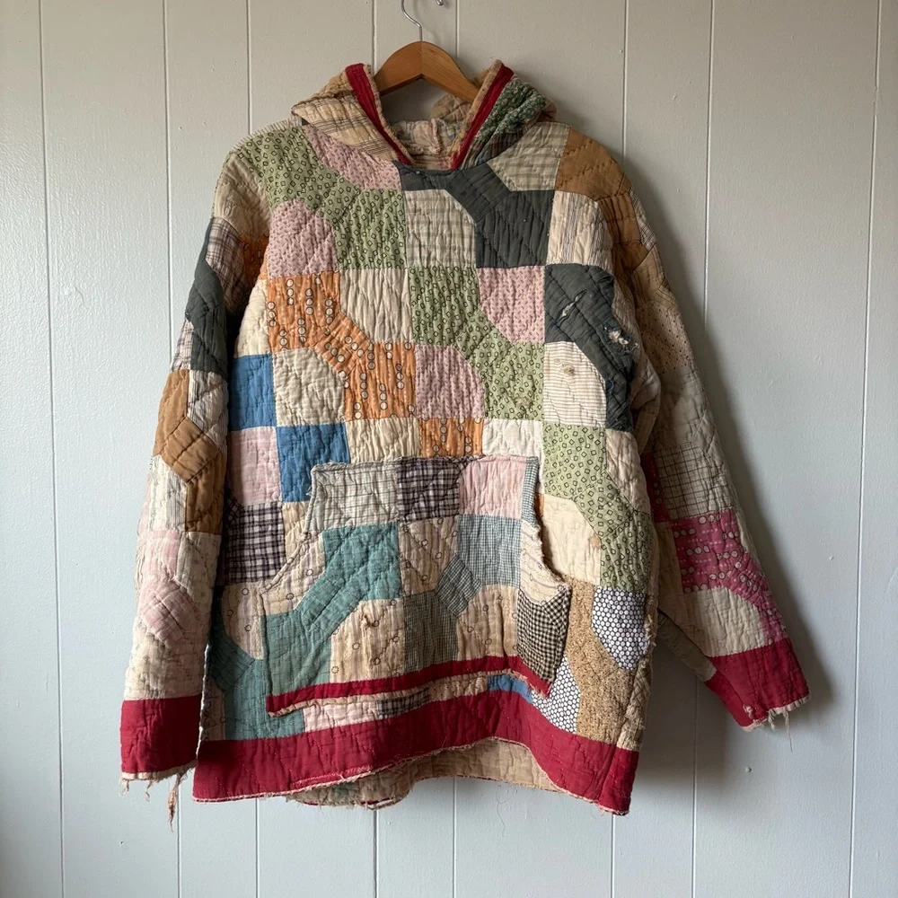 Farmhouse Quiltwork Chore Coat - Picture 4 of 13